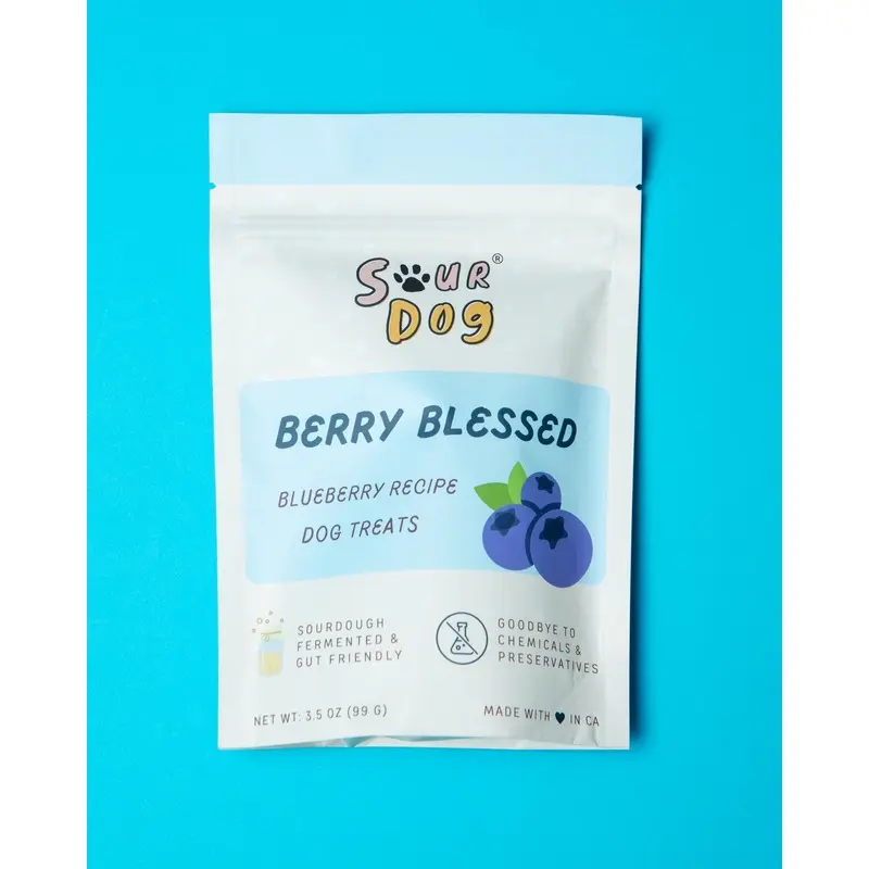 Berry Blessed - Blueberry Sourdough Dog Treats
