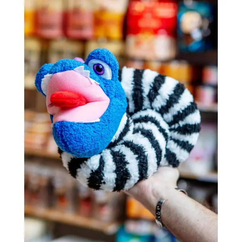 Eyesaur Crinkly Squeaky Dog Toy