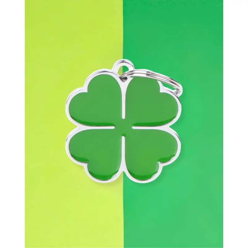 Four Leaf Clover Custom Pet ID Tag