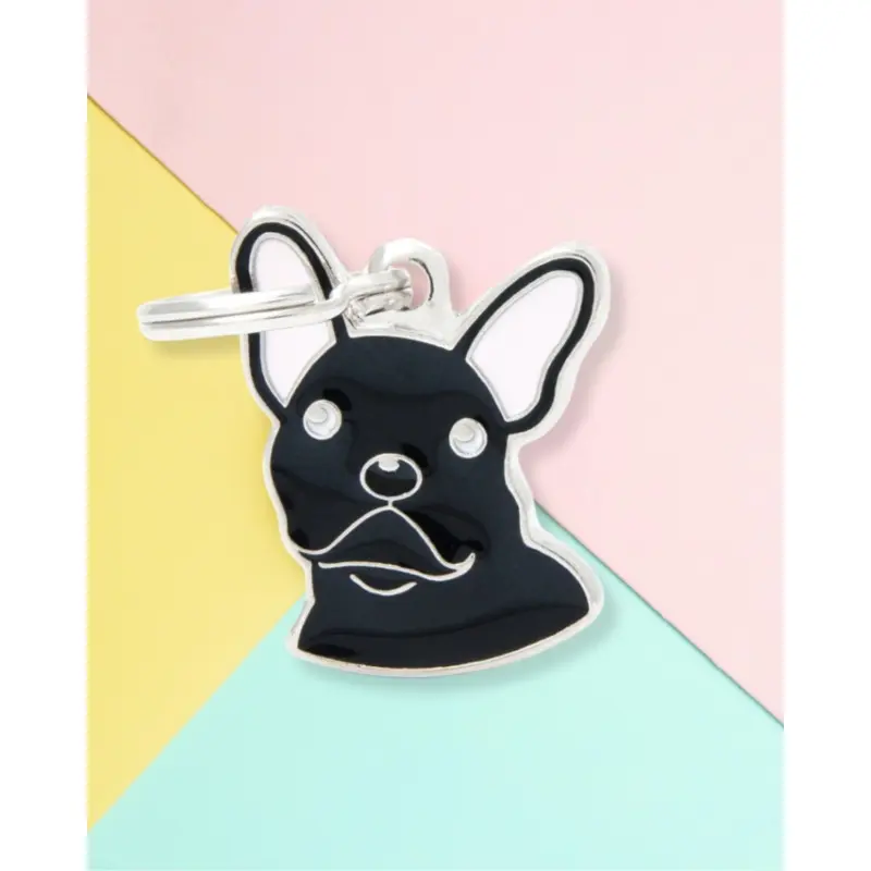 Funky Frenchie Custom Pet ID Tag