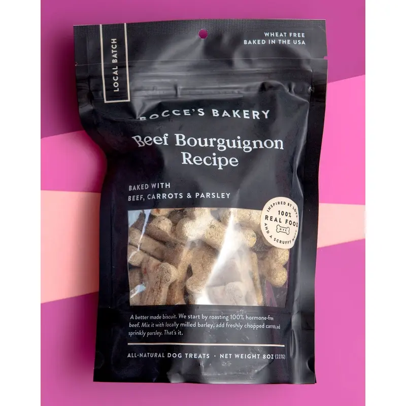 Beef Bourguignon Dog Biscuits