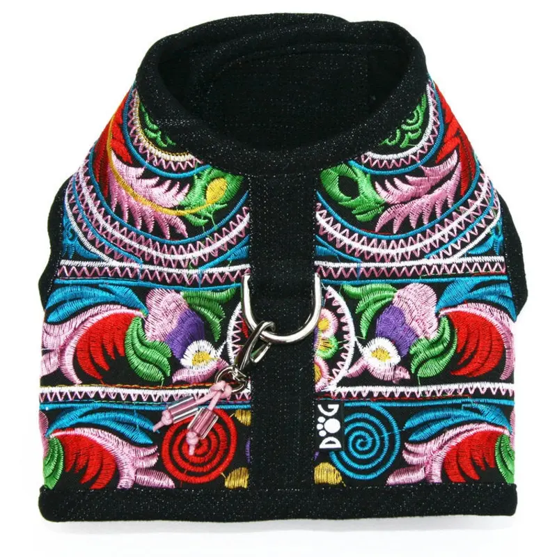 DOG IN THE CLOSET | Lanna Embroidered Harness Vest