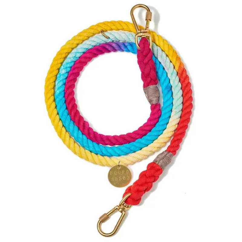 FOUND MY ANIMAL | Adjustable Rope Lead in Prismatic