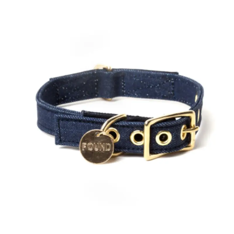 FOUND MY ANIMAL | Dark Denim Collar