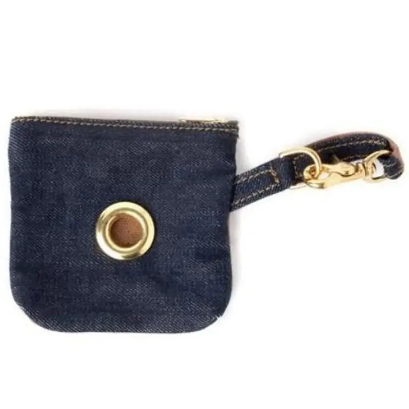 FOUND MY ANIMAL | Denim Poop Bag Pouch