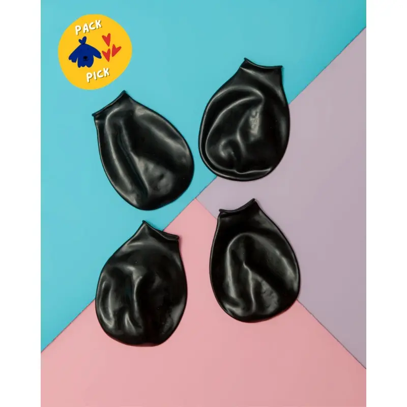 Natural Rubber Dog Boots in Black