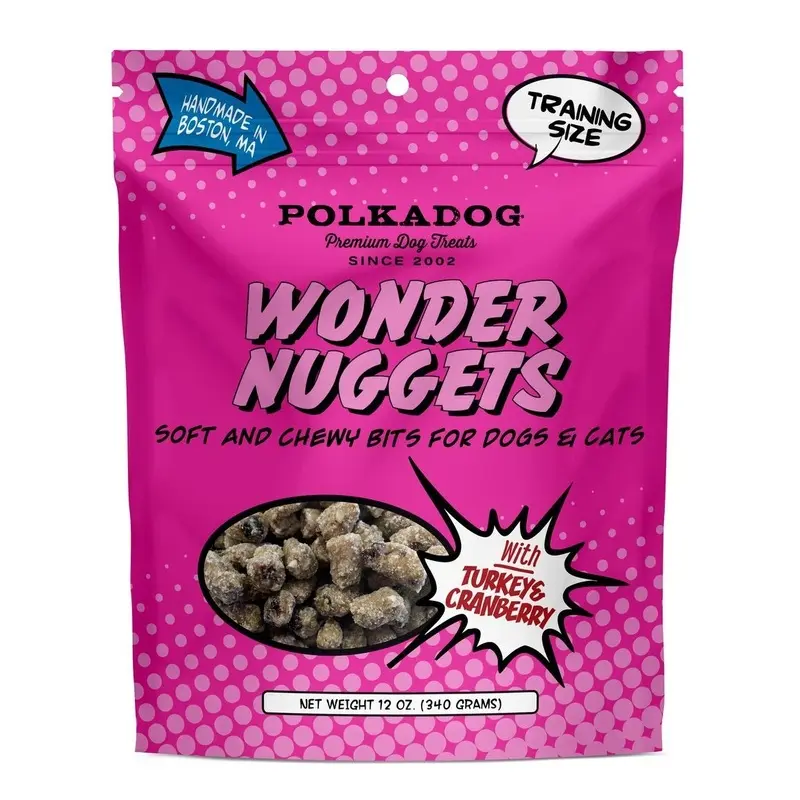 POLKA DOG BAKERY | Wonder Nuggets in Turkey Cranberry (For Dogs & Cats)