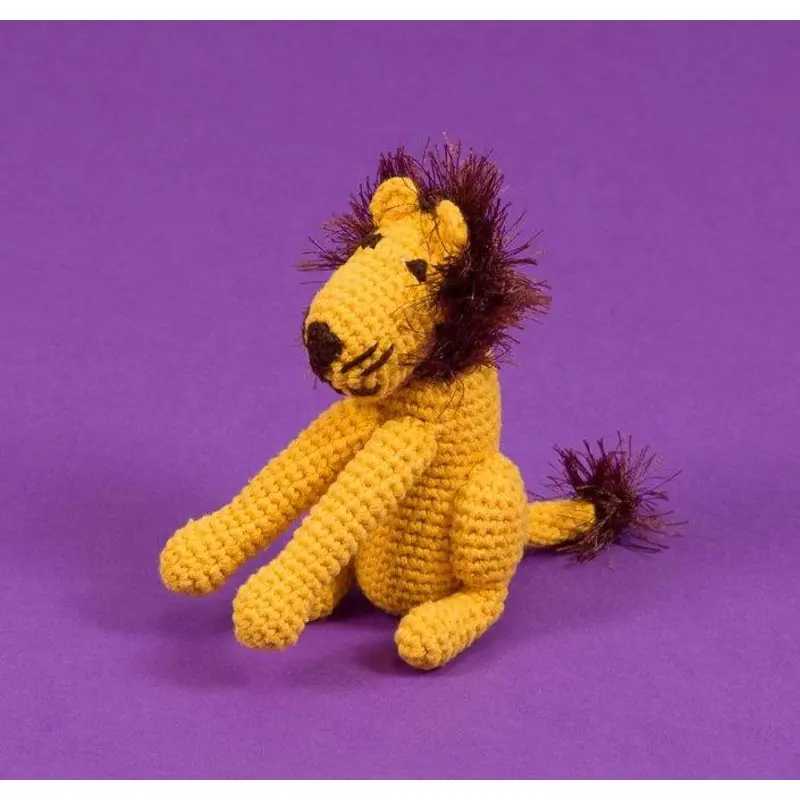 WARE of the DOG | Hand Crochet Lion Toy