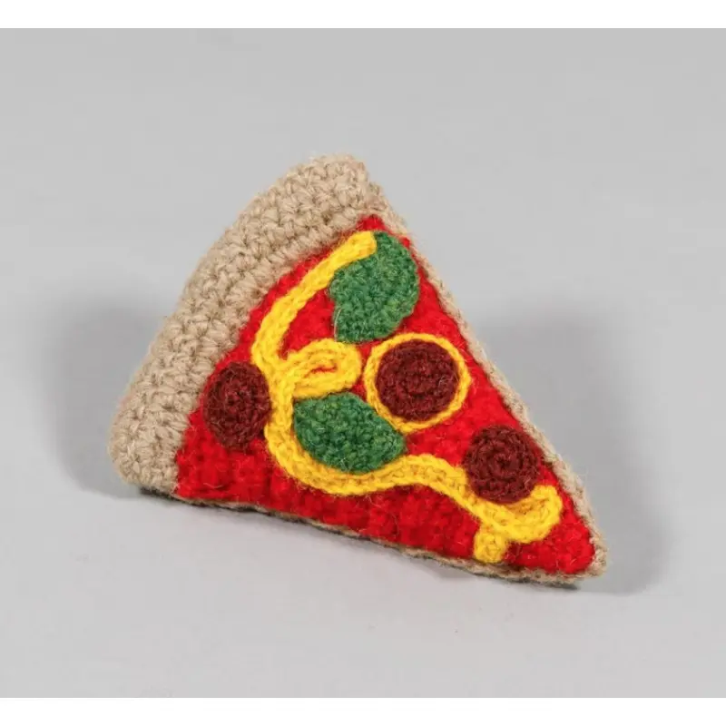 WARE of the DOG | Hand Knit Pizza