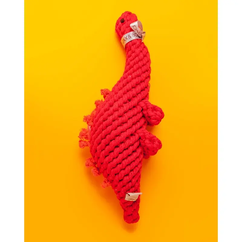 Stew the Stegosaurs Rope Dog Toy