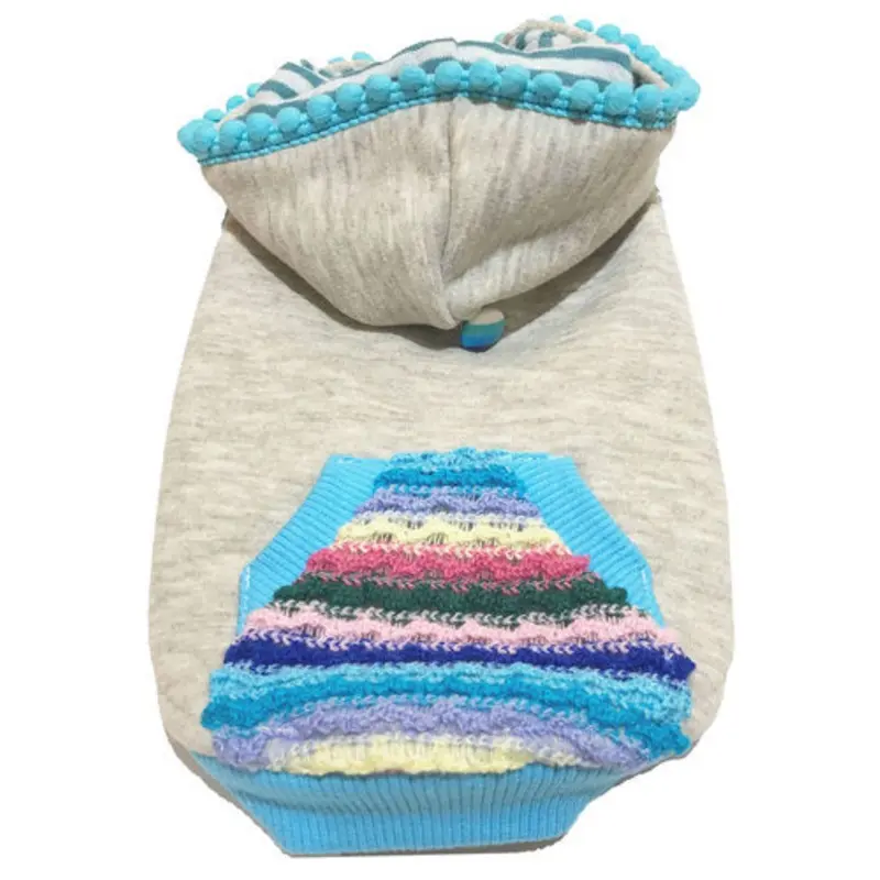 LUNA BLUE | Marble Hoodie in Grey