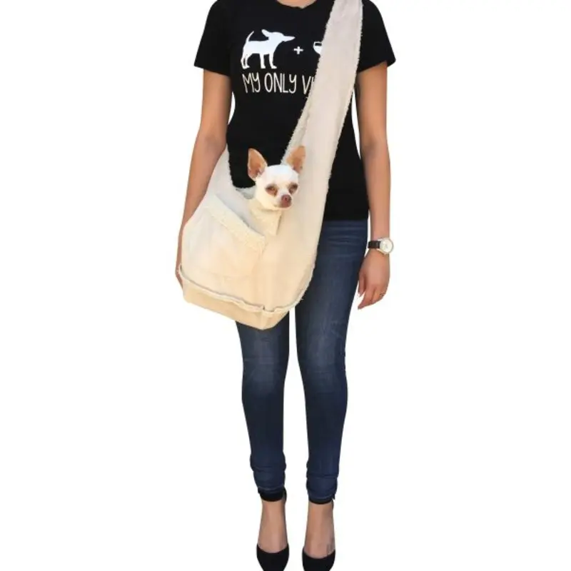 THE DOG SQUAD | Boho Sling Bag in Sand