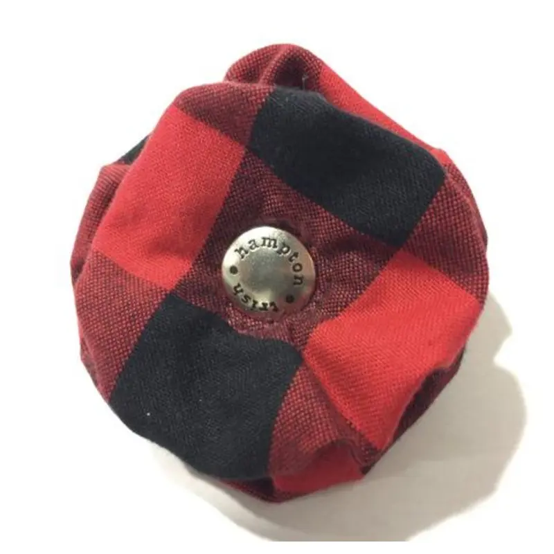 TRISH HAMPTON | Buffalo Plaid Collar Blossom