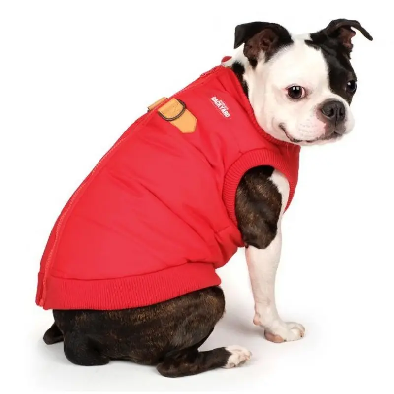 CHARLIE'S BACKYARD | Harness Jacket in Red