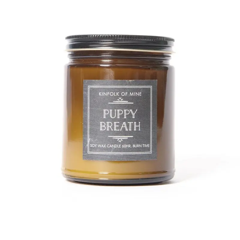 KINFOLK OF MINE | Soy Wax Candle in Puppy Breath