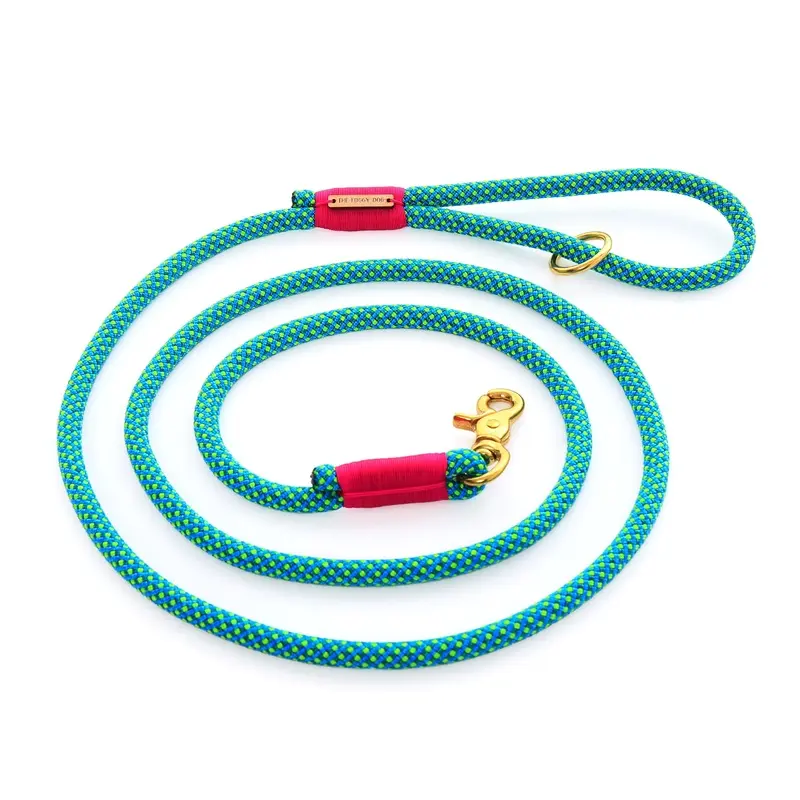 THE FOGGY DOG | Climbing Rope Leash in Jewel