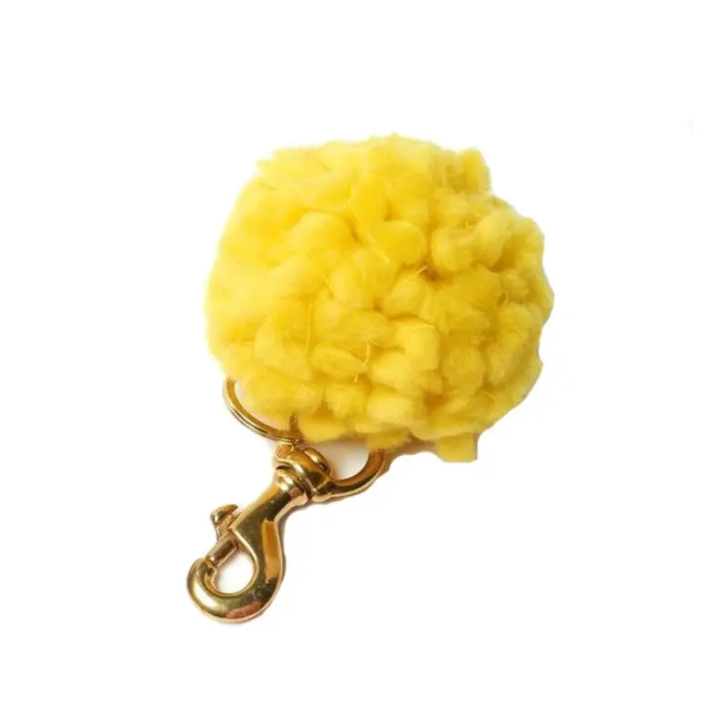 LOOPY MANGO | DIY PomPom for Leash Kit in Sunshine Yellow