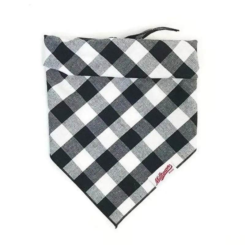 M.N. DAVIS & SON | Dog Bandana in Buffalo Plaid