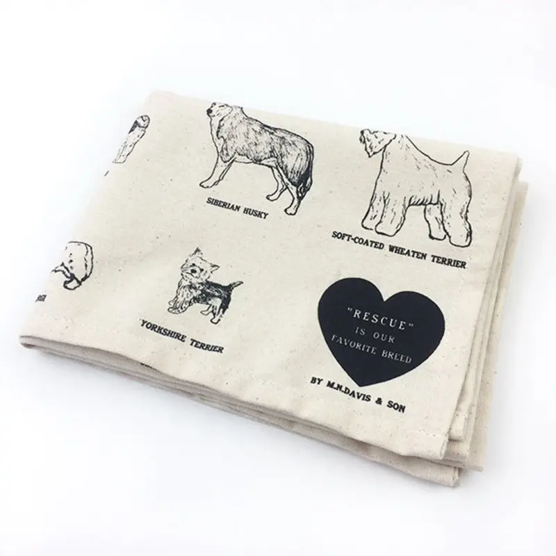 M.N. DAVIS & SON | Dog Breeds Tea Towel