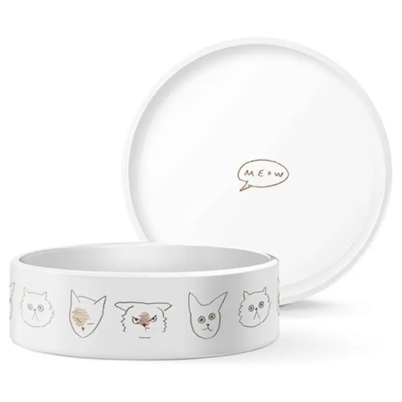 FRINGE STUDIO | Doodle Cat Bowl
