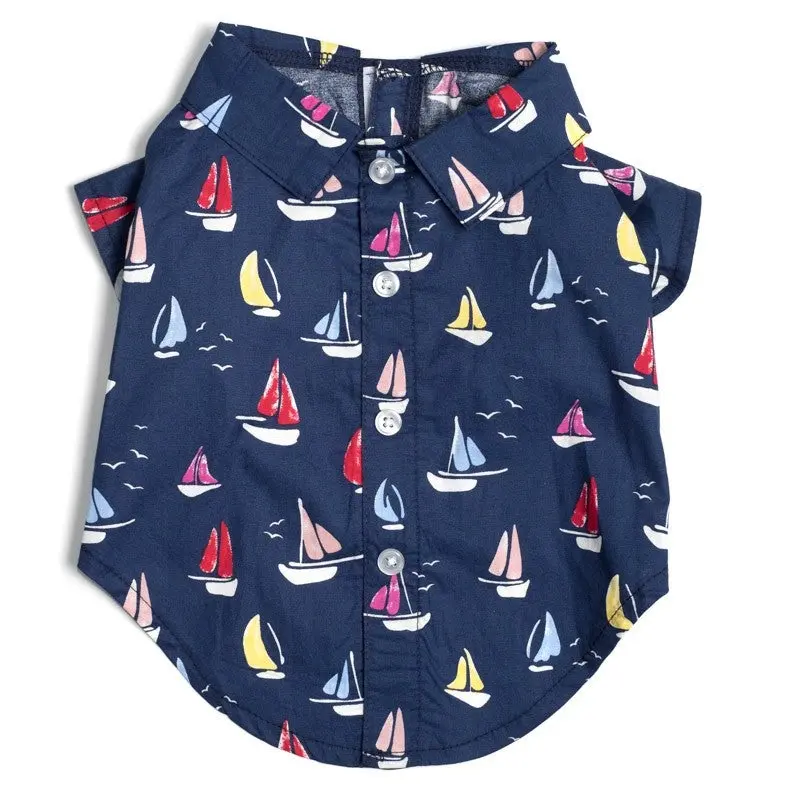 THE WORTHY DOG | Sailboats Shirt