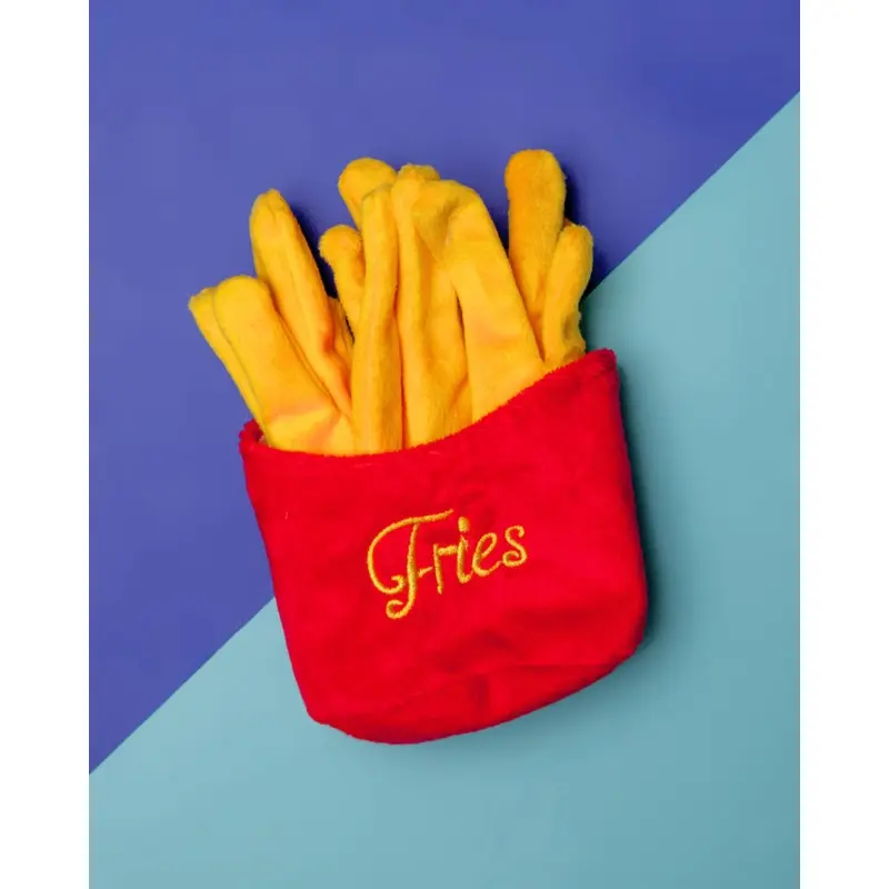 American Classic Frenchie Fries Plush Dog Toy