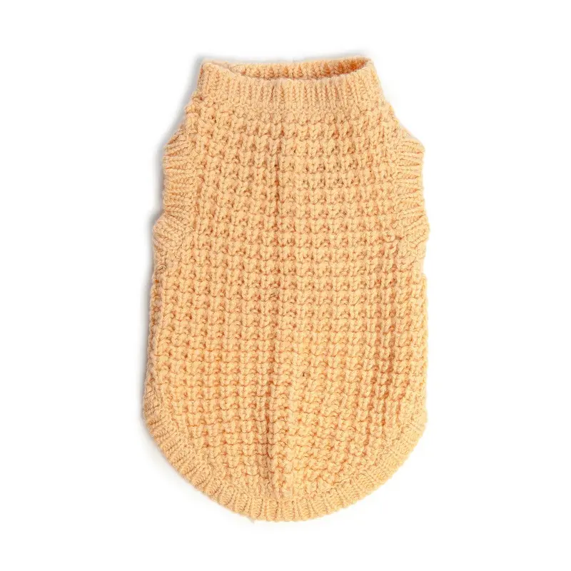 DNY | Chunky Knit Sleeveless Sweater in Summer Peach
