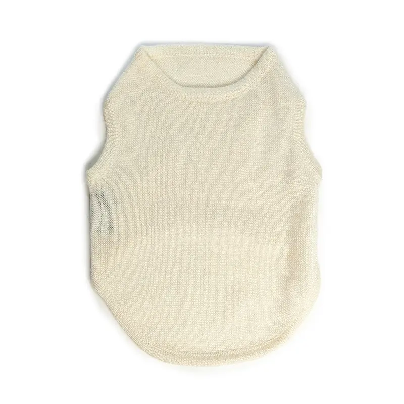DNY | Sleeveless Knit Tee in Vanilla