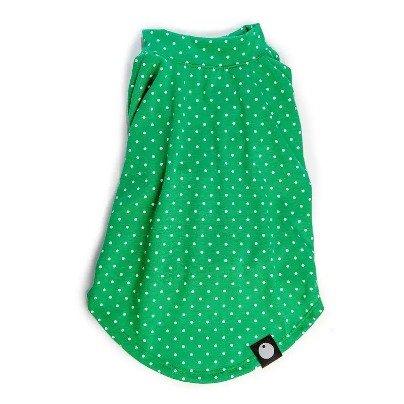 DOG & CO. | Perfect T in Kelly Green Dot