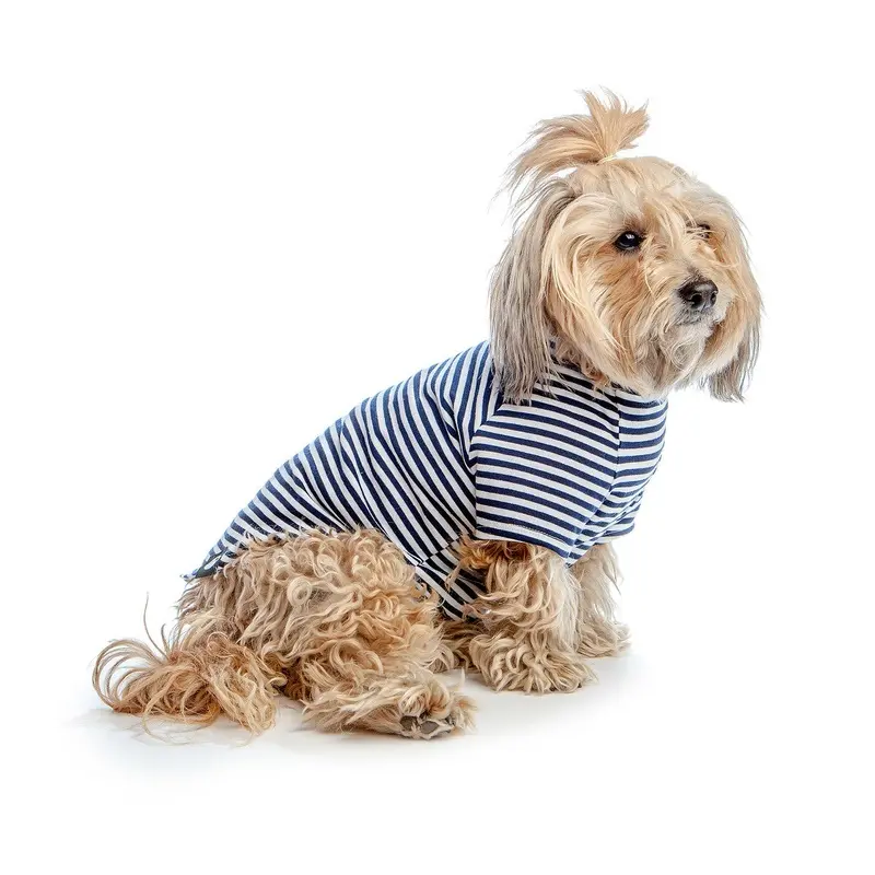 DOG & CO. | Perfect T in Navy & White Sailor Stripe