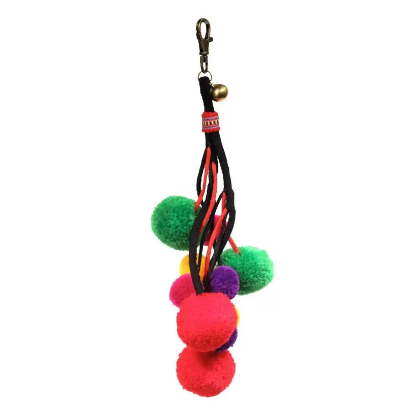ZIG ZAG ASIAN COLLECTION | Pom Pom Leash Charm