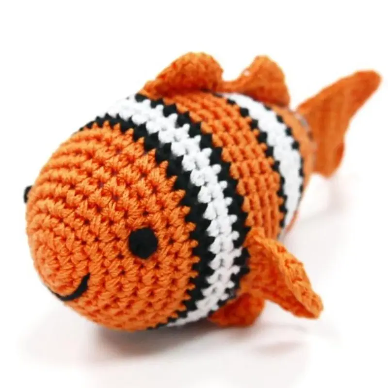 DOGO | Clown Fish Squeaky Toy