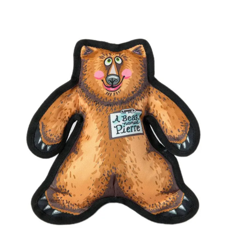 FUZZU | A Bear Named Pierre Dog Toy