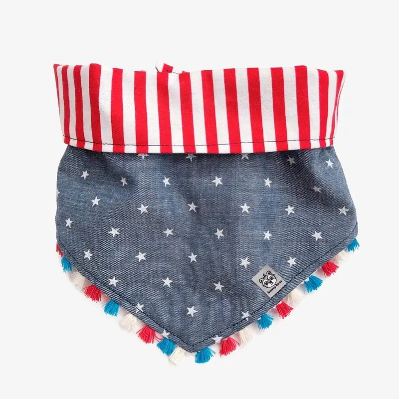 OH HONEY BEAR | Stars & Stripes Bandana
