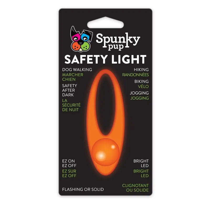 SPUNKY PUP | Flash and Glow Safety Light