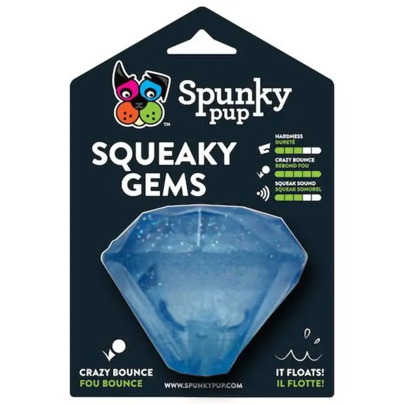 SPUNKY PUP | Squeaky Gems Diamond Toy