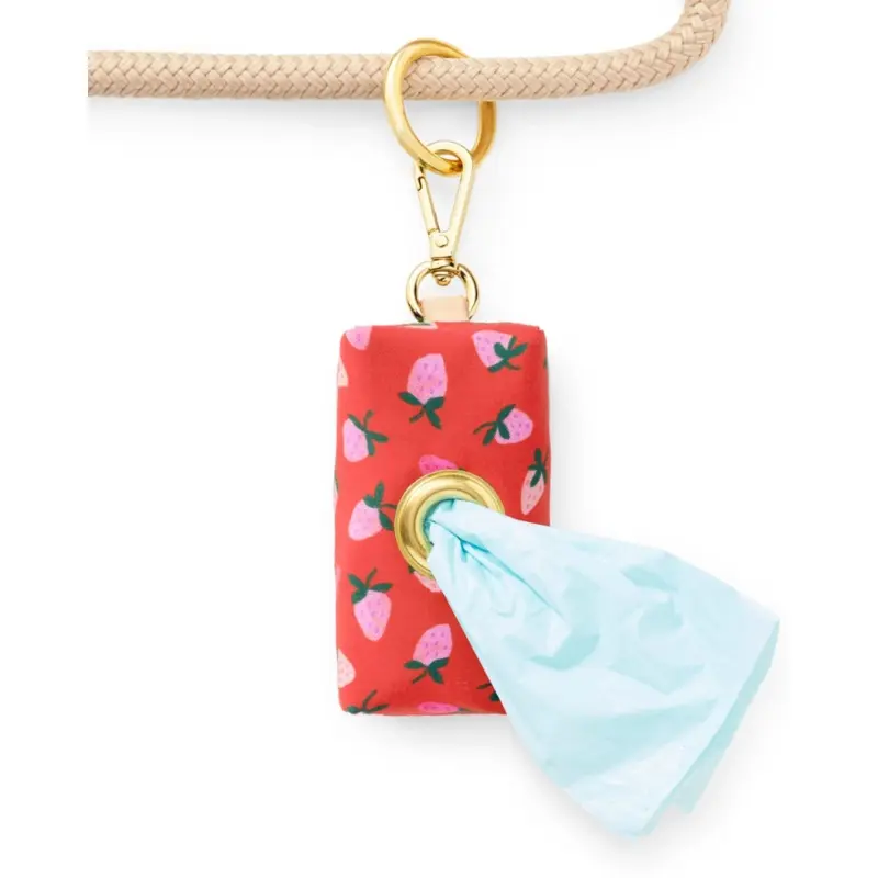 Berry Sweet Poo Bag Dispenser (Made in the USA)