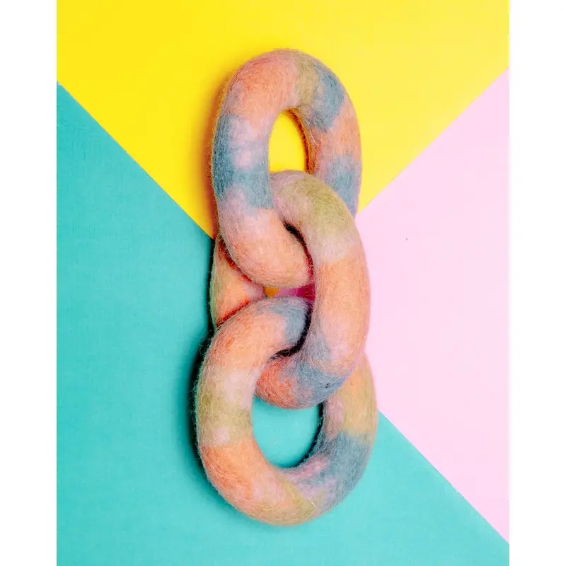 Link Felt Dog Toy in Ombre