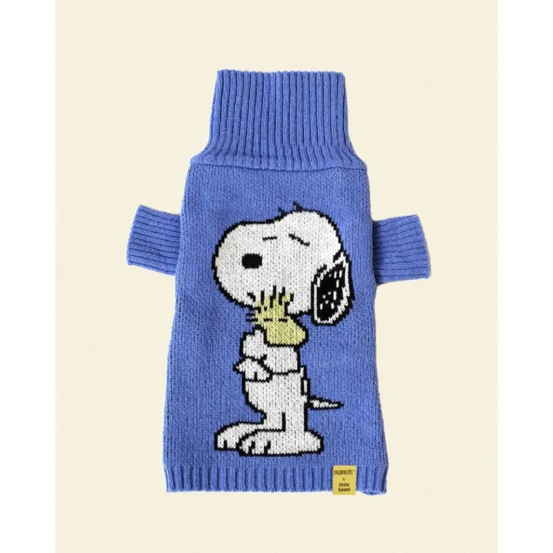 Peanuts Snoopy Dog Sweater in Blue