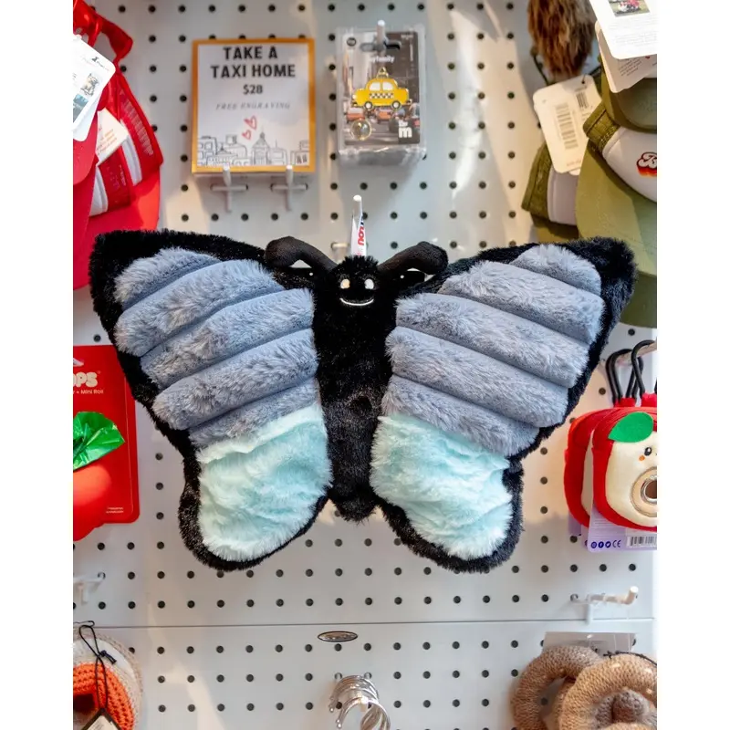 Betsy the Butterfly Squeaky Plush Dog Toy