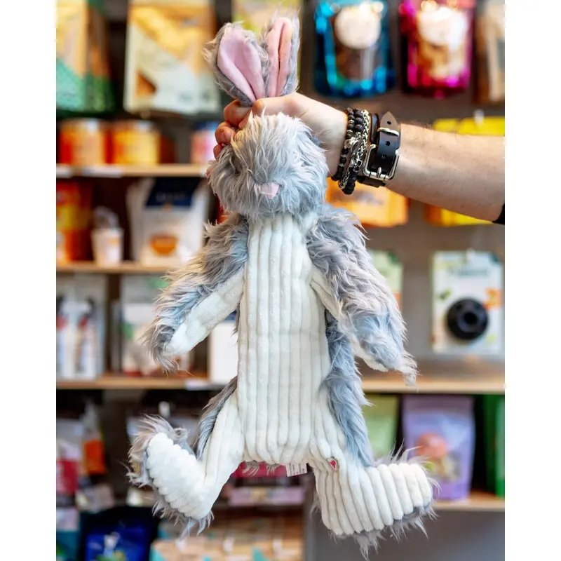 Birch Bunny Durable Plush Dog Toy