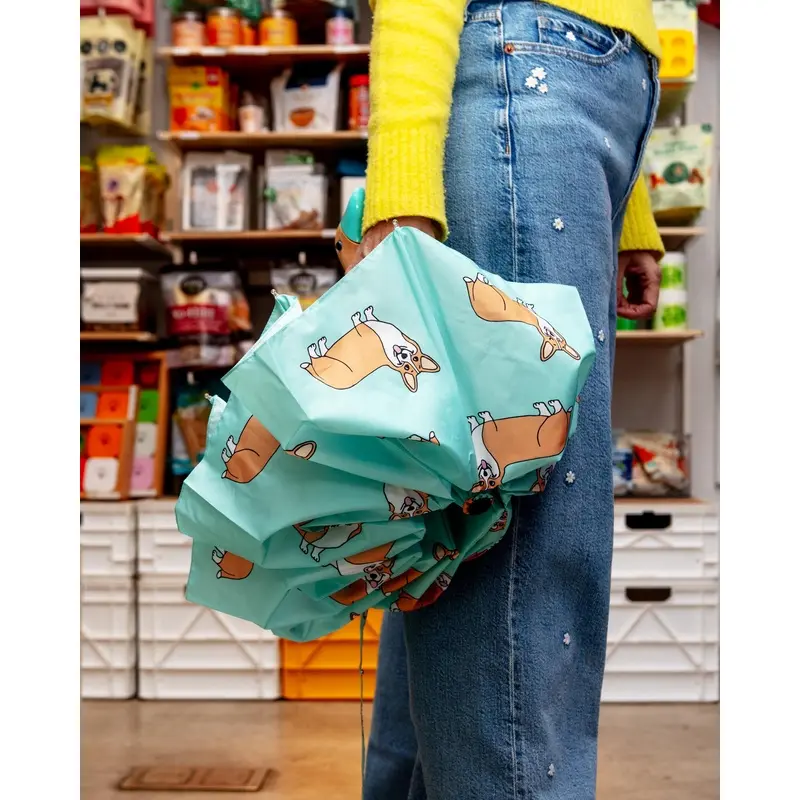Compact Eco-Friendly Umbrella (in Doxie, Frenchie, Corgi or Matisse)