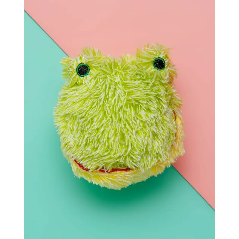 EZ Squeaky Frog Ball Toy