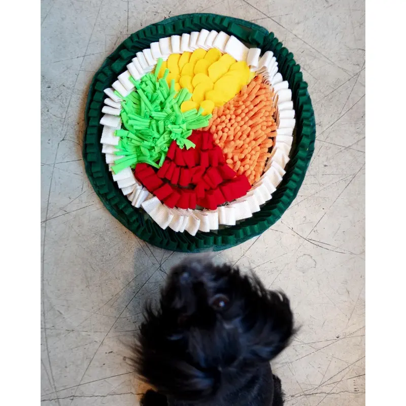 Hot Sushi Roll Interactive Snuffle Dog Toy