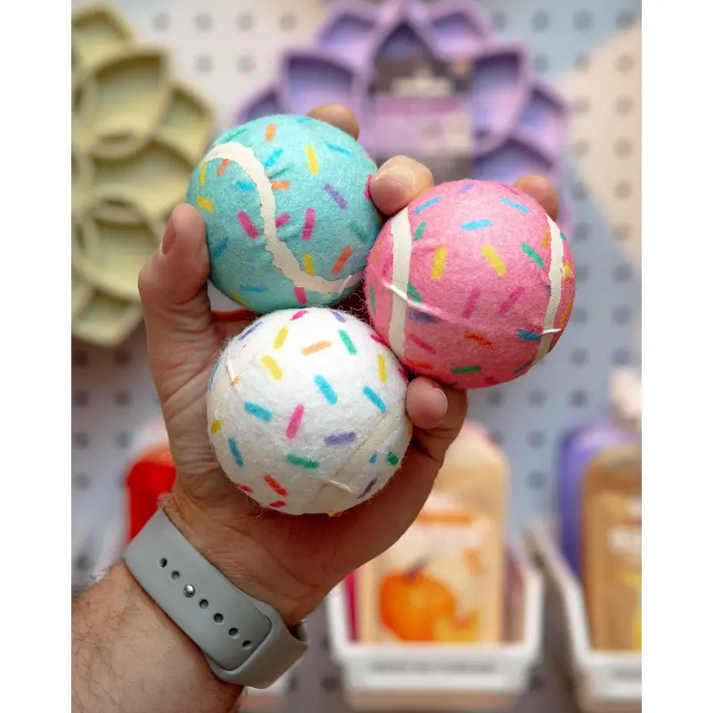 Sprinkle Tennis Ball 3-Pack for Dogs