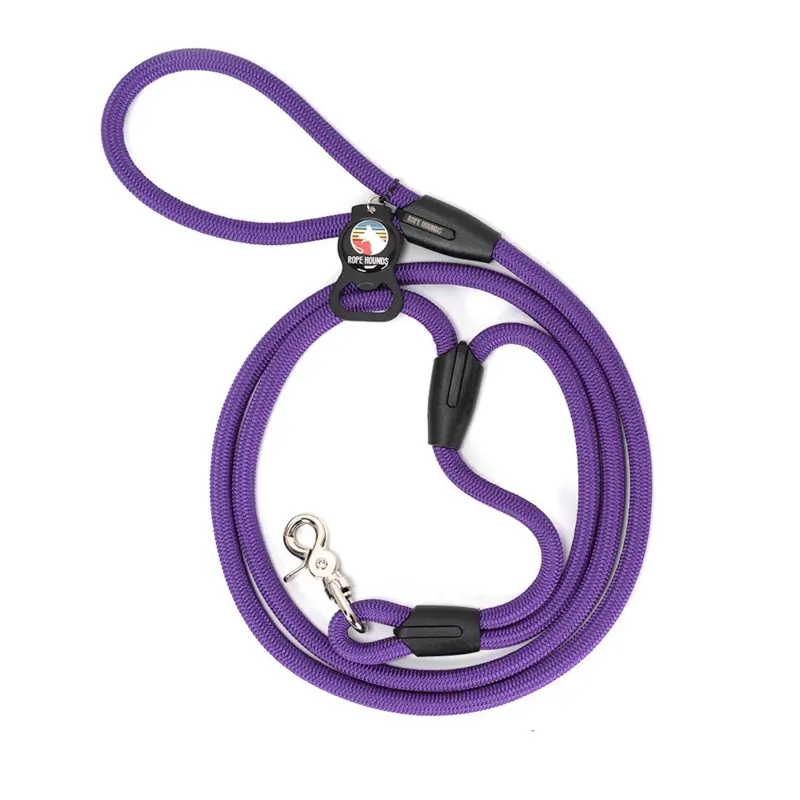 Urban Handle Dog Leash in Purple (Made in the USA)