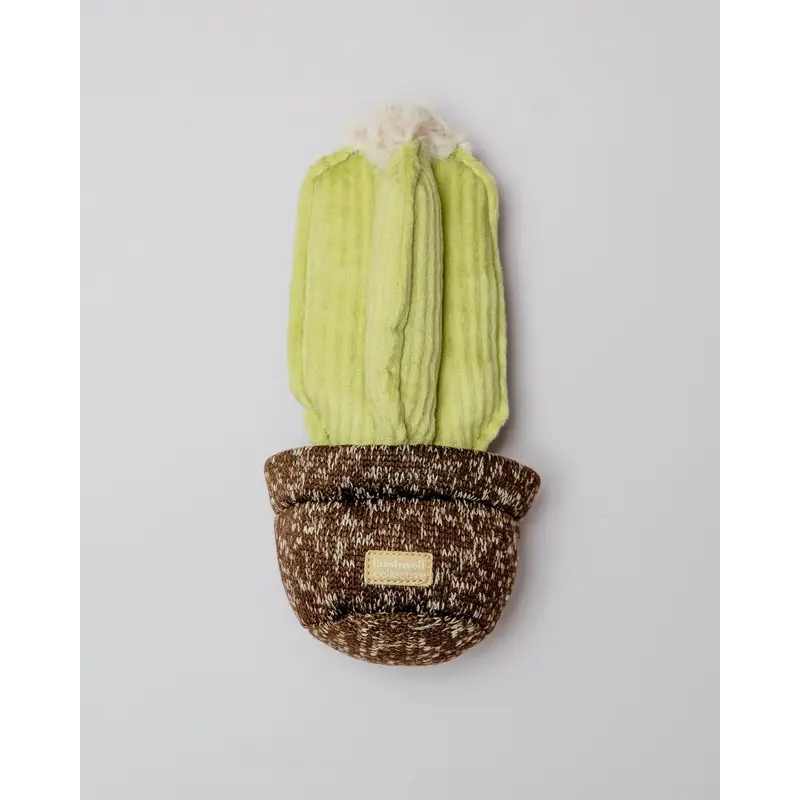 Cactus Interactive Squeaky Snuffle Dog Toy