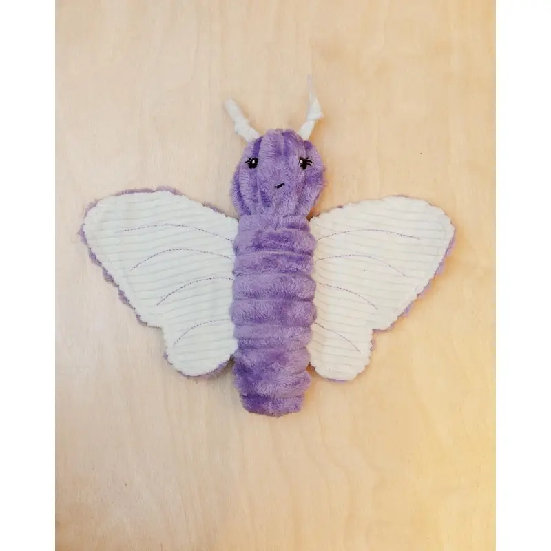 Spring Fling Bella Butterfly Squeaky Dog Toy
