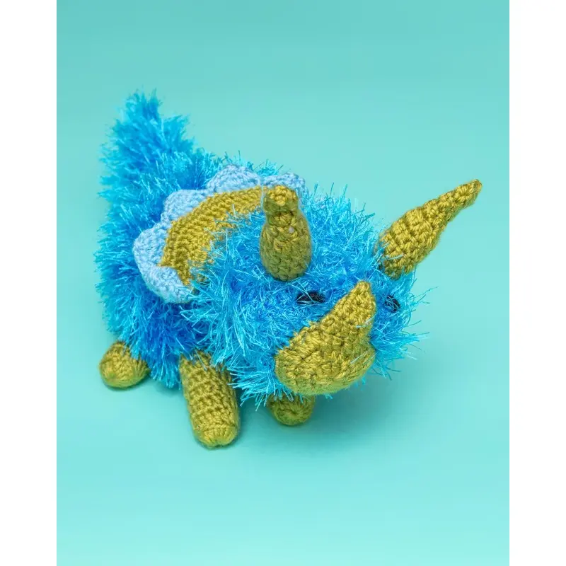 Handmade Dinosaur Squeaky Dog Toy