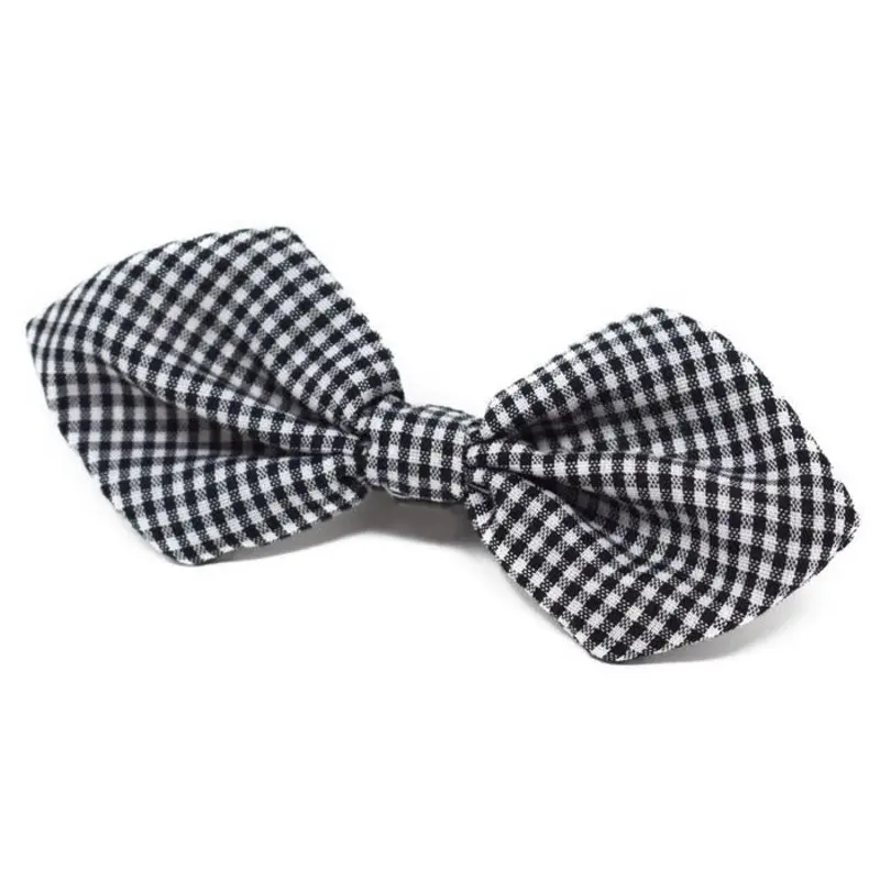MODERN BEAST | Bow Tie in Black Gingham